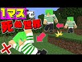 【マインクラフト】1マスの高さから落ちたら死ぬ世界でサバイバルしたらヤバすぎた！？