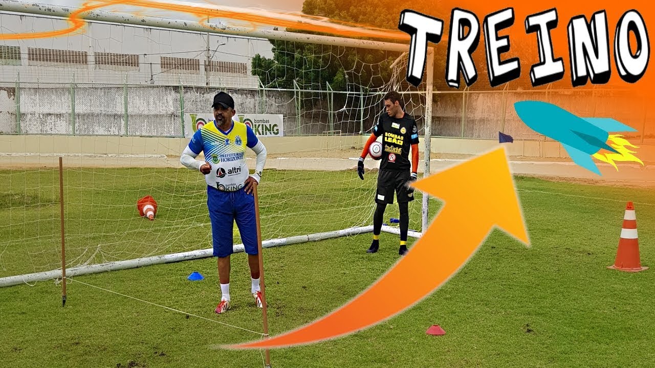 Treino Específico de Goleiro (Agilidade e Lateralidade) Diego Almeida