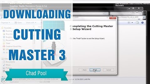 Downloading Cutting Master 3