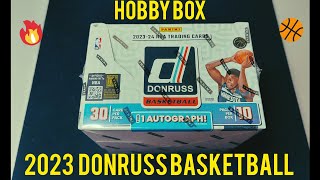 2023-24 Panini Donruss Basketball Hobby Box - Amazing Pulls 🔥 Chasing Wemby!