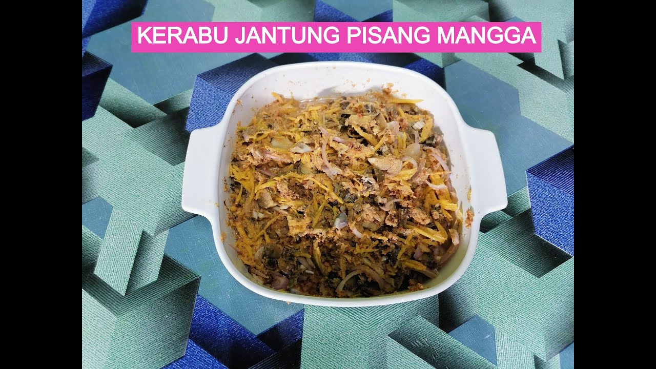 Resepi Kerabu Perut Jantung Pisang  Recipes Blog h