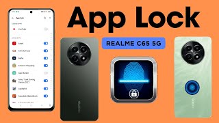 How to lock apps in Realme c65/Realme c65 me app lock kaise kare/ Realme c65 app lock setting
