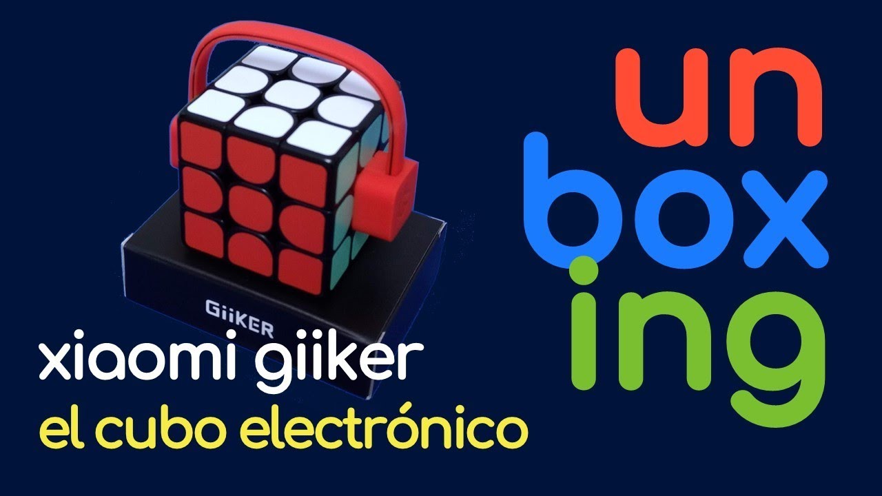 Apresentação do Cubo Mágico 3x3 Giiker Magnético da Xiaomi (unboxing) -  Gearbest 