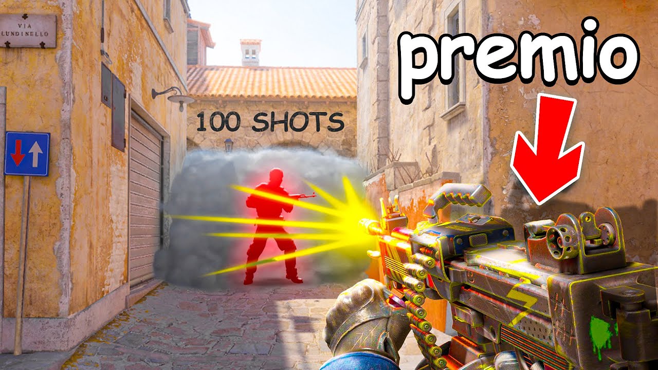 Sobrevive a 100 Tiros Para Ganar Una Skin