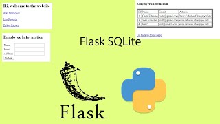 Flask SQLite