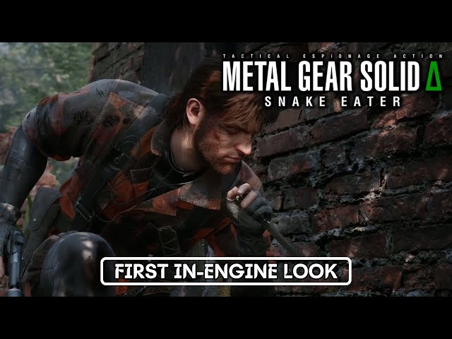 First In-Engine Look of Metal Gear Solid Delta: Snake Eater Drops