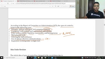 Principles of Organization-2 | Deepak Kumar Swain | OPSC 2020