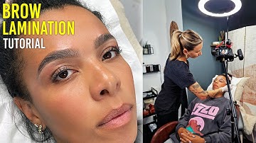 Flalwless Brow Lamination Tutorial!