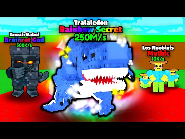 I CRAFTED EVERY BRAINROT in Roblox Steal A Brainrot! - YouTube