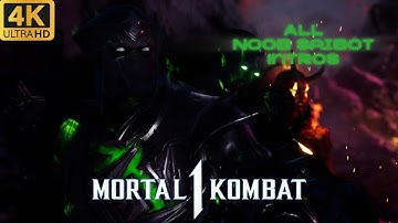 Mortal Kombat 1 - All NOOB SAIBOT Intro Dialogues (Khaos Reigns DLC)