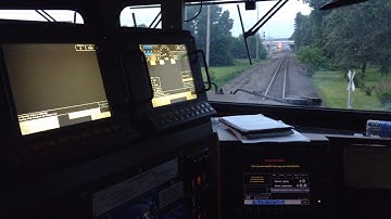 Starting an NS ES44DC and a cab tour!