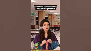 It’s the #90s and you’re forming problematic sugar habits. #90skids #nostalgia