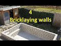 4 | Bricklaying walls | Build a pool yourself | English version