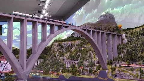 Hans-Peter Porsche Traumwerk. Märklin mega layout. Part 1.