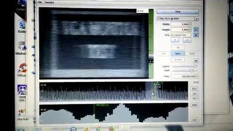 Test - TempestSDR with RTL SDR on windows - Desktop VGA Monitor