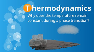 Why does the temperature remain constant during a phase transition?