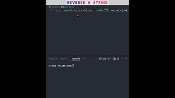 Reverse a String in JavaScript: The TRICKIEST Interview Question #coding #javascript #theroxycoder