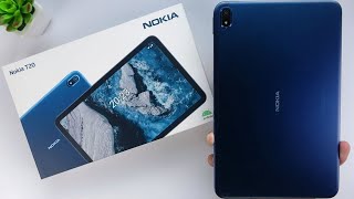 Распаковка Nokia Tab T20 | Практическое занятие, дизайн, распаковка, настройка нового, тестирование Antutu, тест камеры