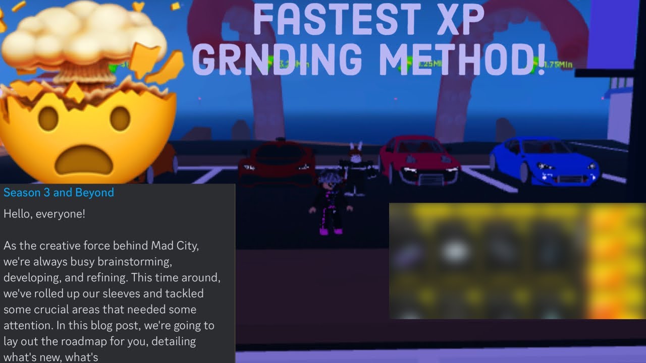 FASTEST XP Grinding Method in Mad City! | Mad City Chapter 2 Roblox ...