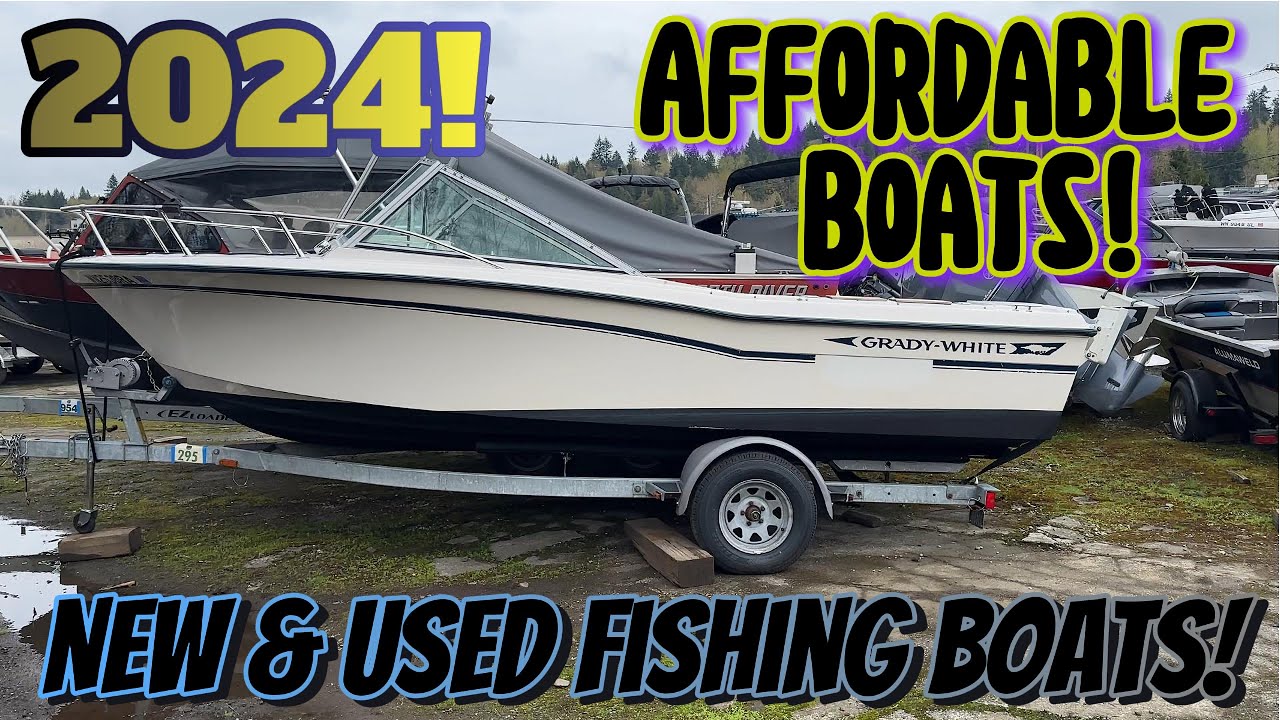 2024 AFFORDABLE FISHING BOATS NEW & USED! #smokercraft #duckworth #g3  #alumaweld #northriver 