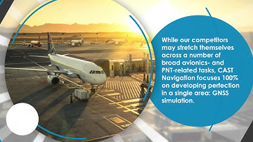 World-Class GNSS/INS Simulation Systems | CAST Navigation