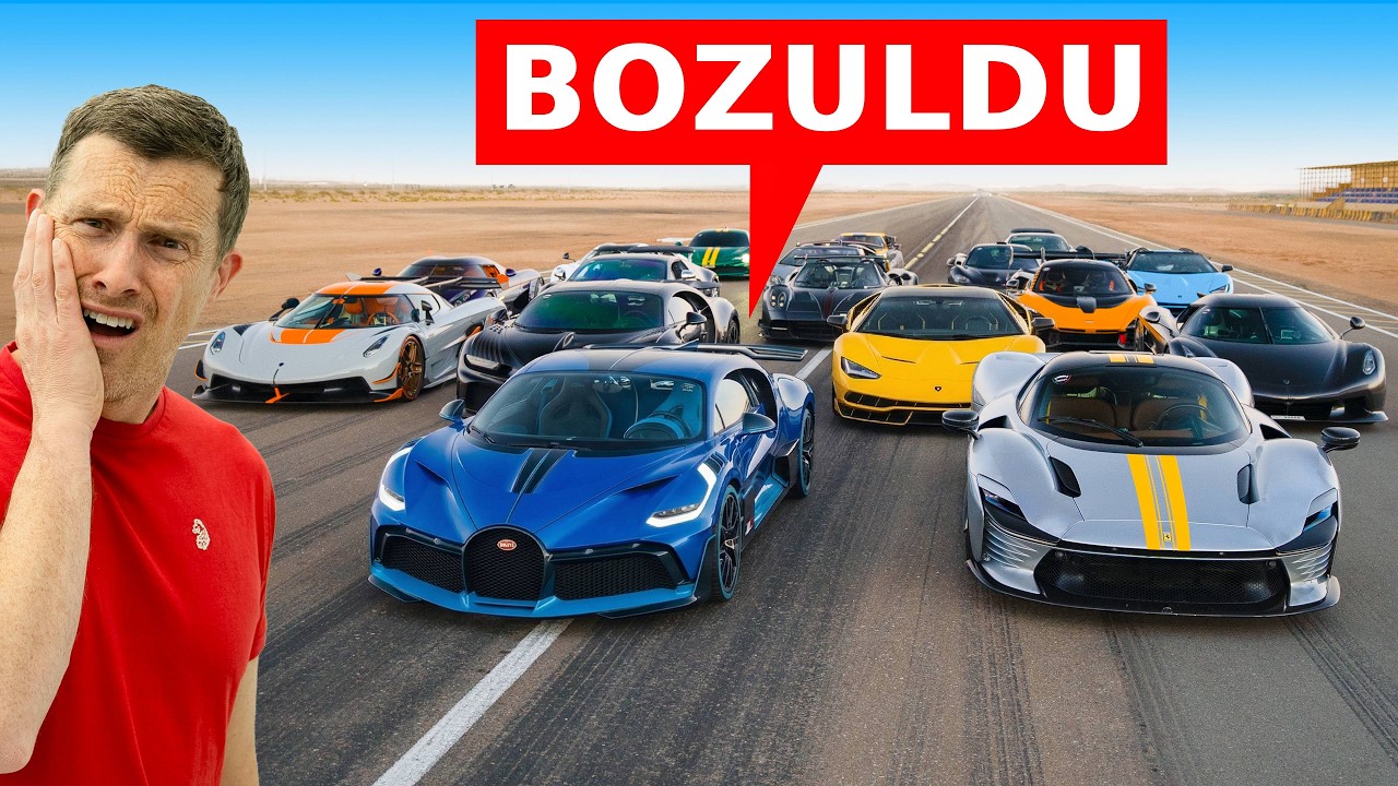 Bugatti Divo ve Koenigsegg Jesko: DRAG YARIŞI
