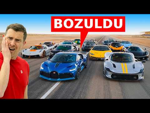 Bugatti Divo ve Koenigsegg Jesko: DRAG YARIŞI