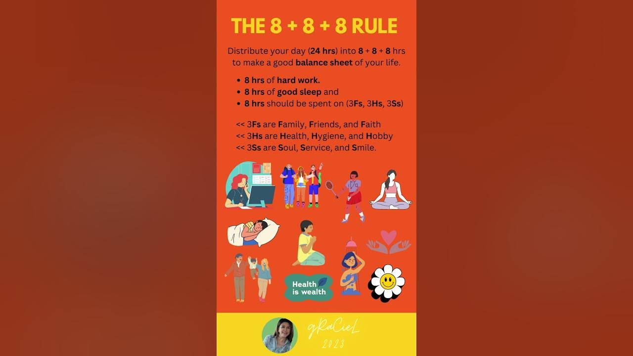 the-8-8-8-rule-how-to-balance-your-life-youtube