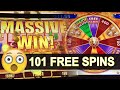 15 GOLD HEADS?!? 101 FREE SPINS ON BUFFALO GOLD REVOLUTION