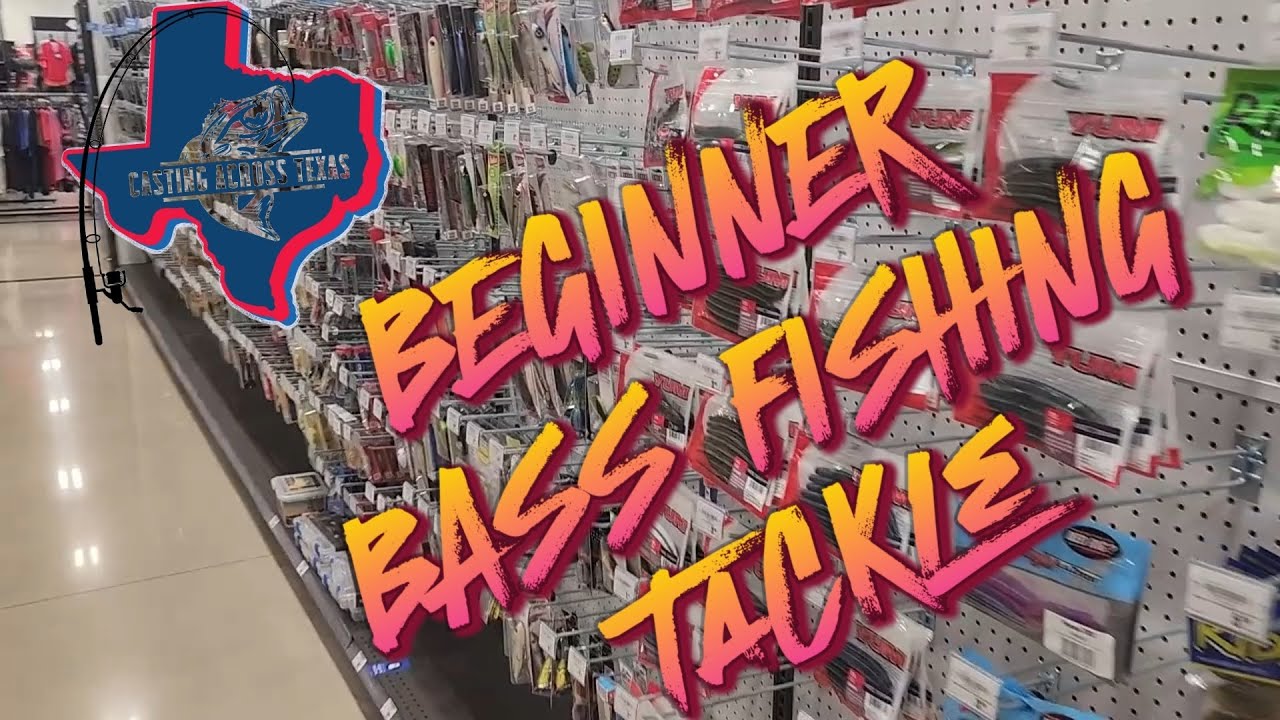Bass fishing tackle for Beginners