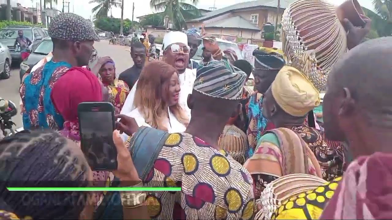 OLUSEGUN OBASANJO LIVE AT NEW OLUBADAN HOUSE OBA  RASHEED ADEWOLU LADOJA 