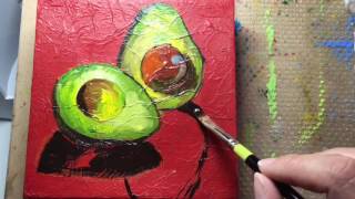 oil easy painting tutorial