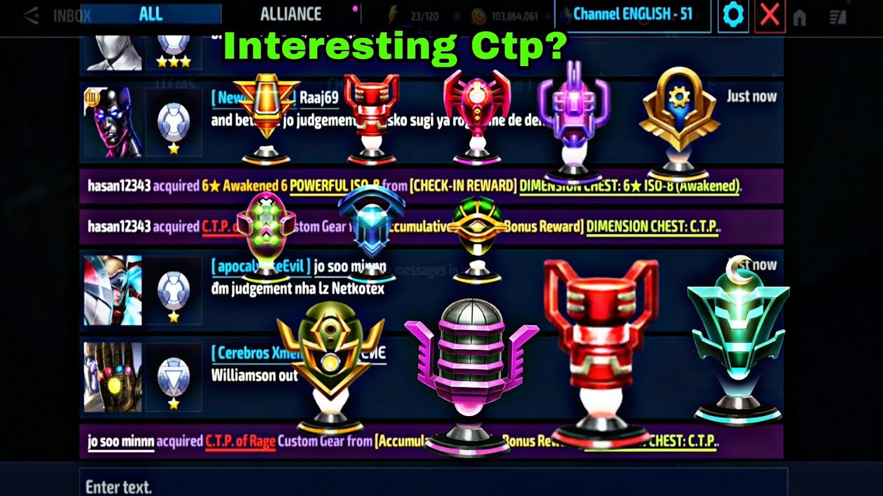 Finally Got Interesting Ctp From Monthly Chest - Marvel Future Fight