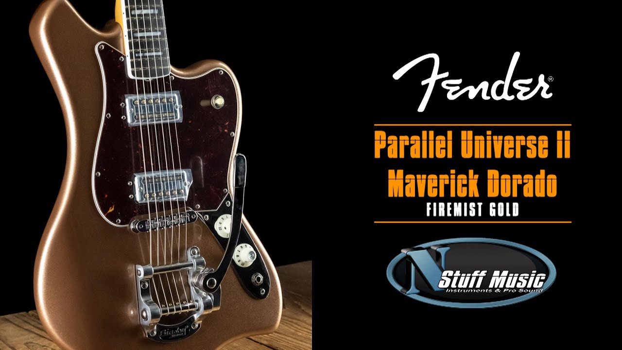 Fender Parallel Universe II Maverick Dorado - In-Depth Demo! - YouTube