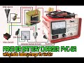 Panther Battery Charger PBC-6A "Wiring and Connection Inside/Schematic Diagram" | DinMay