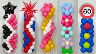Balloon Pillar Ideas for any occasion
