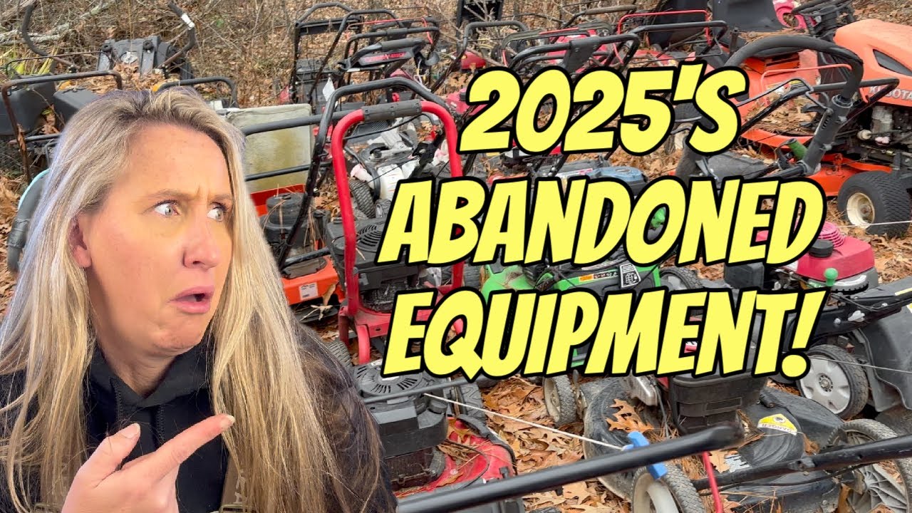 You'll Never Believe How Much Equipment Gets Left At My Repair Shop! Abandoned Equipment 2025!