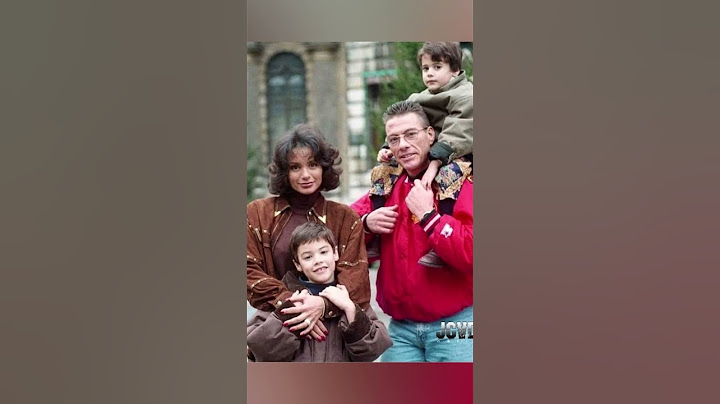 Jean-Claude Van Damme 23 Years Of Marriage With Gladys Portugues 3 Children