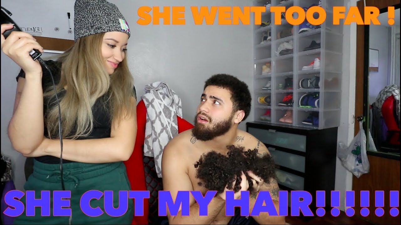 Girlfriend Cuts My Hair After 2 Years Of Growth Punishment Youtube 