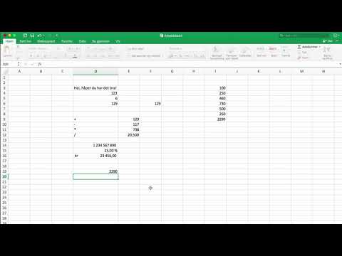 Video: Hvordan Lære å Bruke Excel