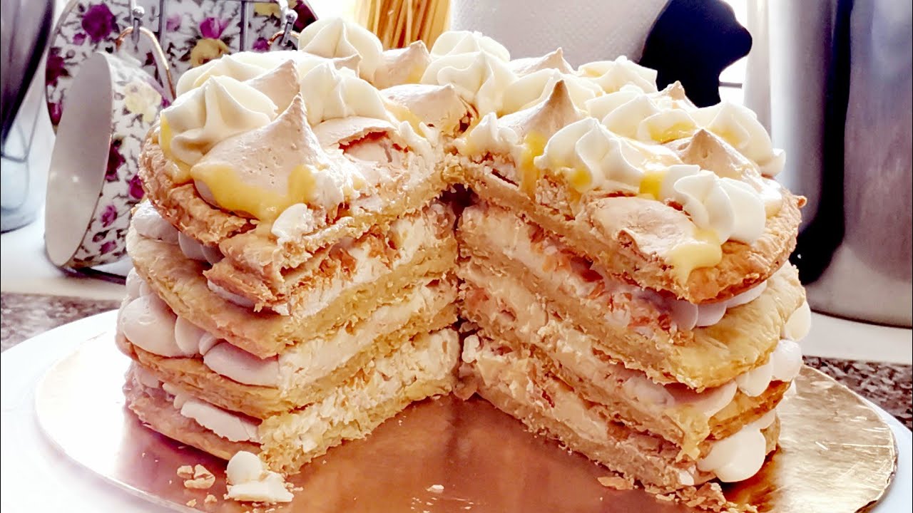 Для любителей / Крылья ангела Торт Павлова с лимонным курдом на песочных коржах.БОМБИССИМО❗