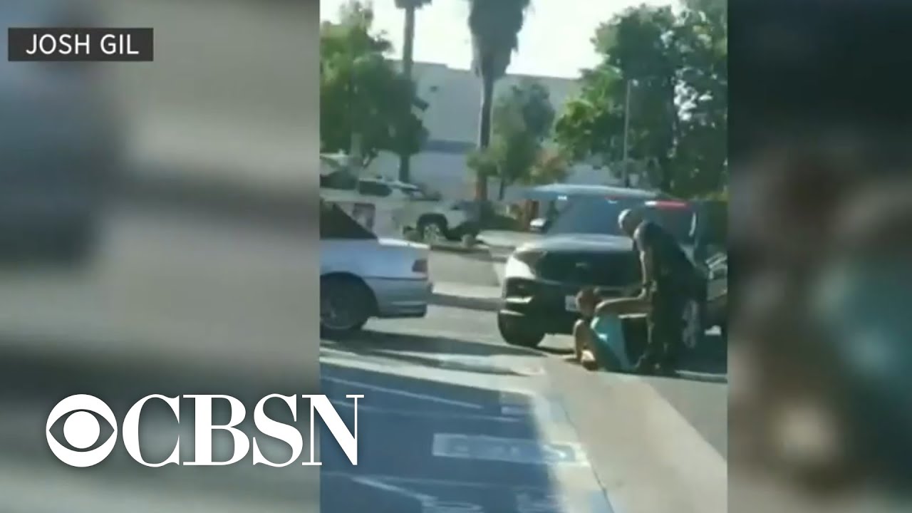 San Jose cop on leave after video shows rough arrest of woman