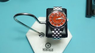 MMI Nor-Light Red sapphire dial