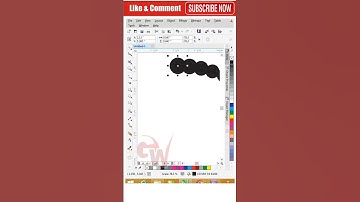 How to Create Dotted Spiral Effect  CorelDraw Tutorial