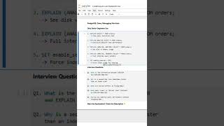 🔥 PostgreSQL Query Debugging Shortcuts Only Senior Engineers Use #postgresql #databases #backend
