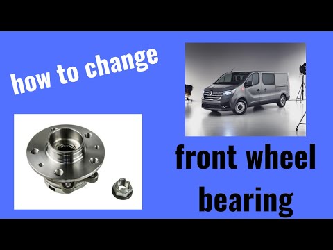 Renault Traffic: Easy DIY FRONT WHEEL BEARING Change Replacement Guide | Carmando's garage