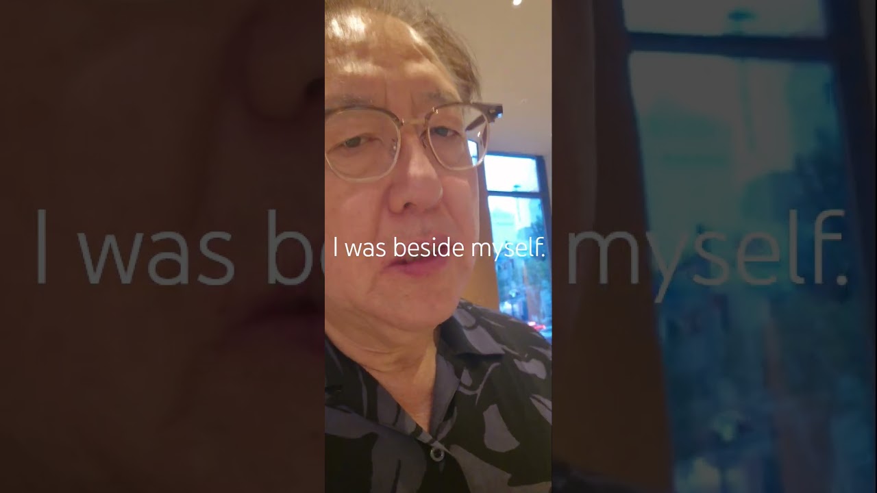 Я был вне себя. Это выражение используется как в негативном, так и в позитивном смысле.