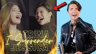 Vocal Coach Justin Reacts to I SURRENDER by KATRINA VELARDE and JESSICA VILLARUBIN