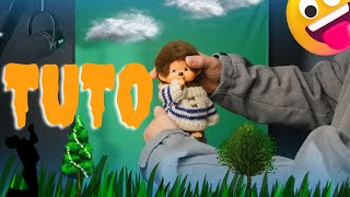 Apprendre a faire un fond vert Monchhichi KIKI