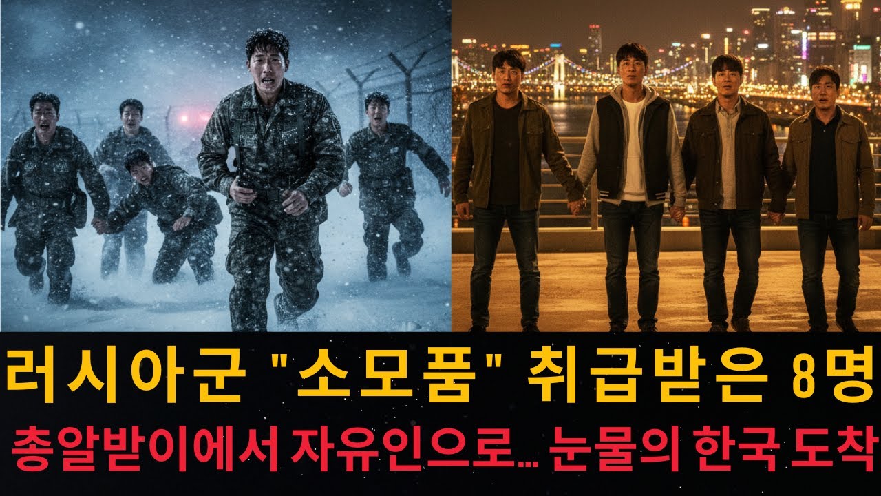 “임무 완료 후 제거하라”… 포화와 전투기 난무하는 우크라이나 전장에서 북한 최정예 저격수 8명 집단 탈북! 한국 도착 단 3초 만에 오열한 충격적 이유 | 국정원 충격